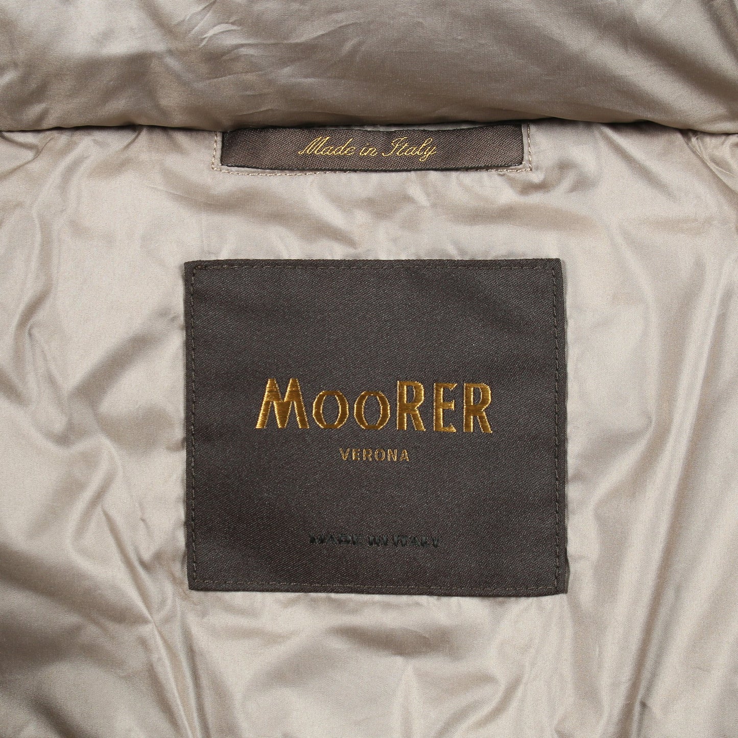 MARYLIN ダウンジャケット グレーベージュ ムーレー