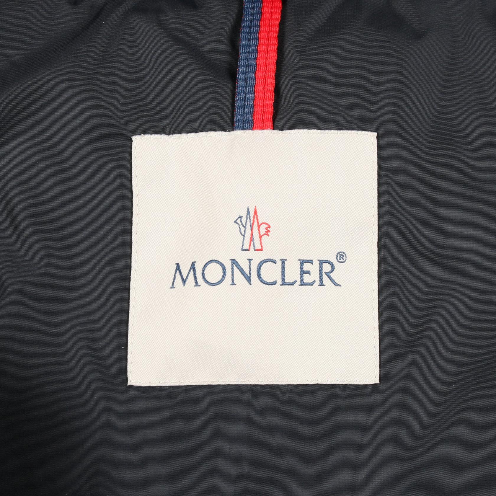 GIE ダウンコート ナイロン ネイビー モンクレール アウター MONCLER
