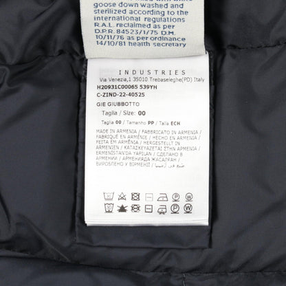 GIE ダウンコート ナイロン ネイビー モンクレール アウター MONCLER