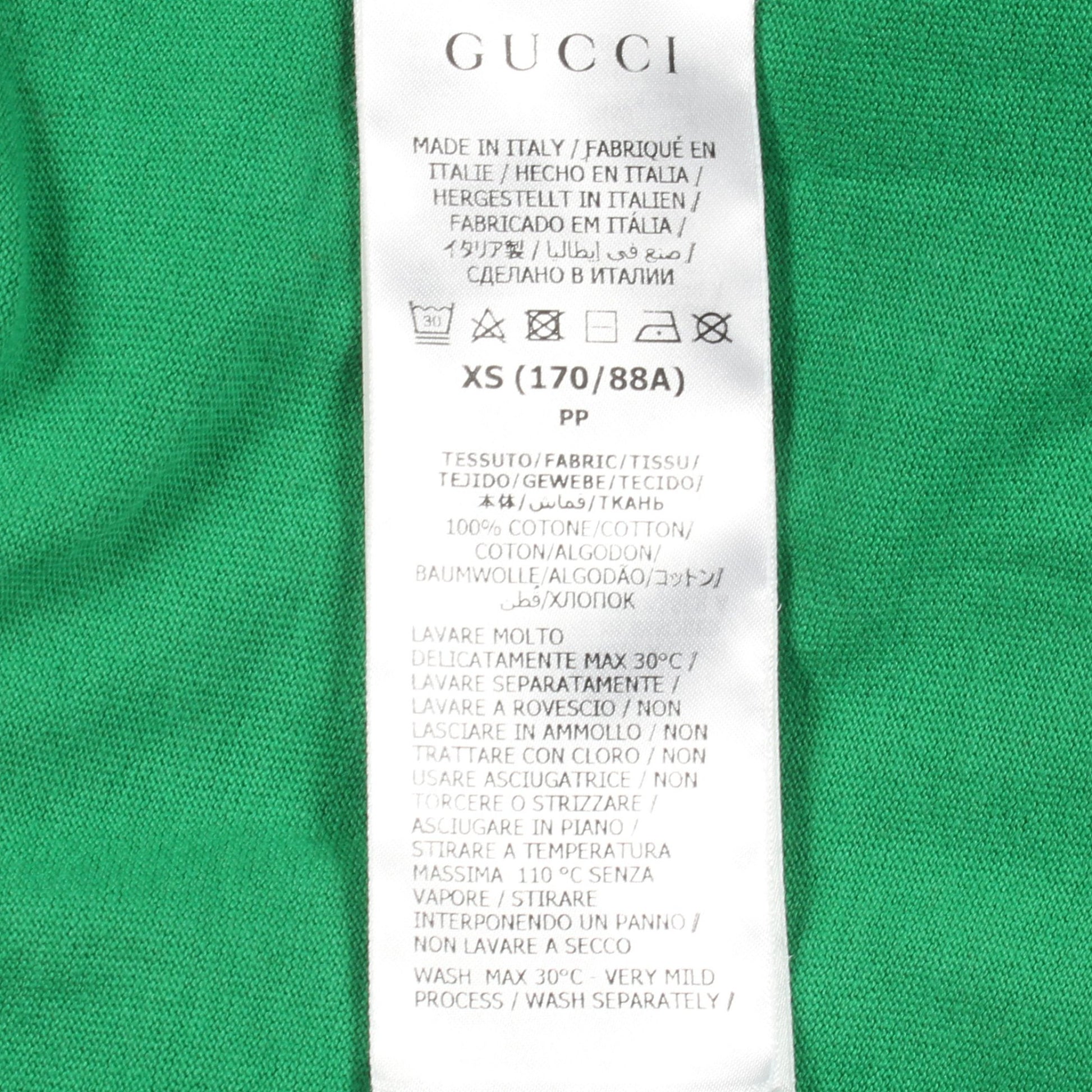 GUCCI × adidas 長袖Tシャツ コットン レッド マルチカラー グッチ トップス GUCCI