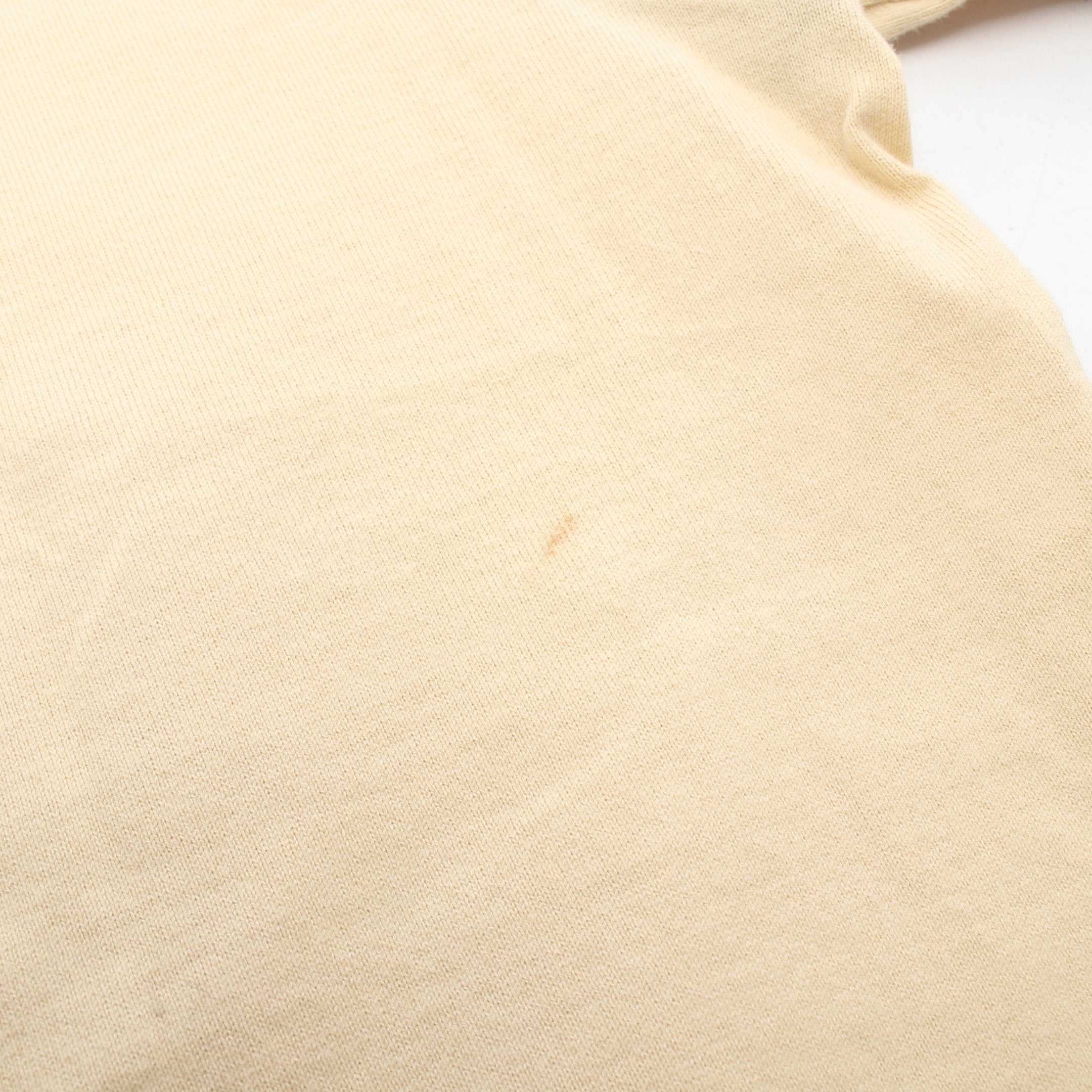 トリオンフ ロゴ クロップド丈 半袖Tシャツ コットン カーキベージュ