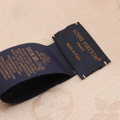モノグラム エクリュ ショール シルク ウール ベージュ ルイヴィトン 財布・小物 LOUIS VUITTON