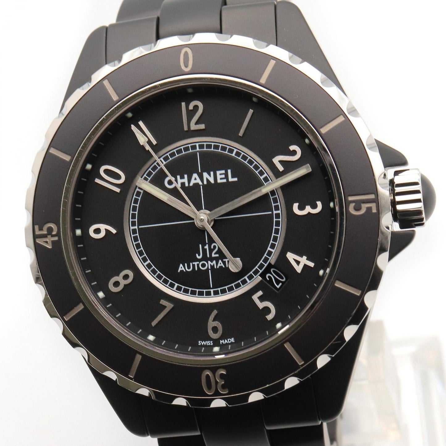J12 メンズ 腕時計 自動巻き セラミック ブラック シャネル 時計 CHANEL