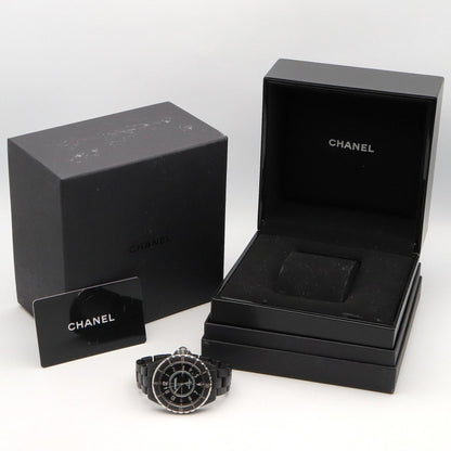 J12 メンズ 腕時計 自動巻き セラミック ブラック シャネル 時計 CHANEL