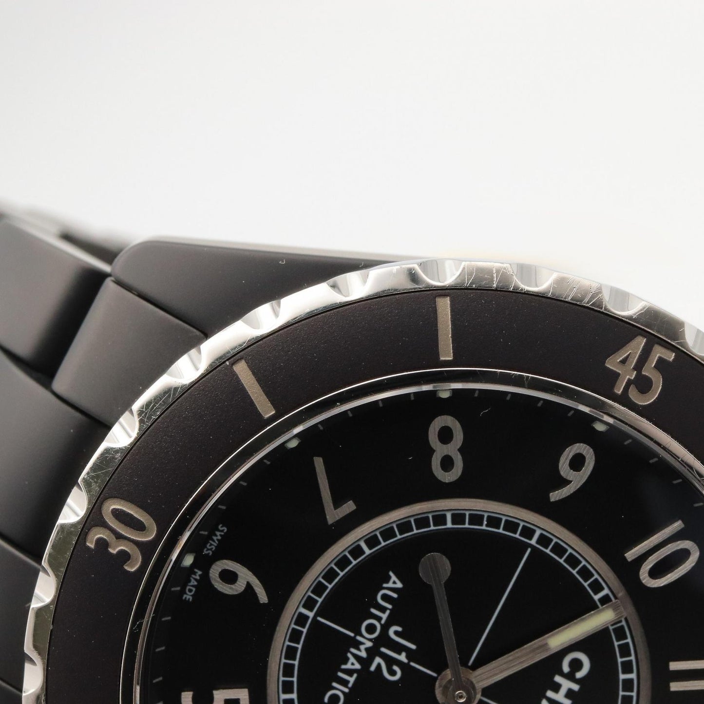 J12 メンズ 腕時計 自動巻き セラミック ブラック シャネル 時計 CHANEL