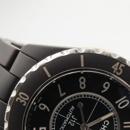 J12 メンズ 腕時計 自動巻き セラミック ブラック シャネル 時計 CHANEL