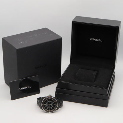 J12 メンズ 腕時計 自動巻き セラミック ブラック シャネル 時計 CHANEL