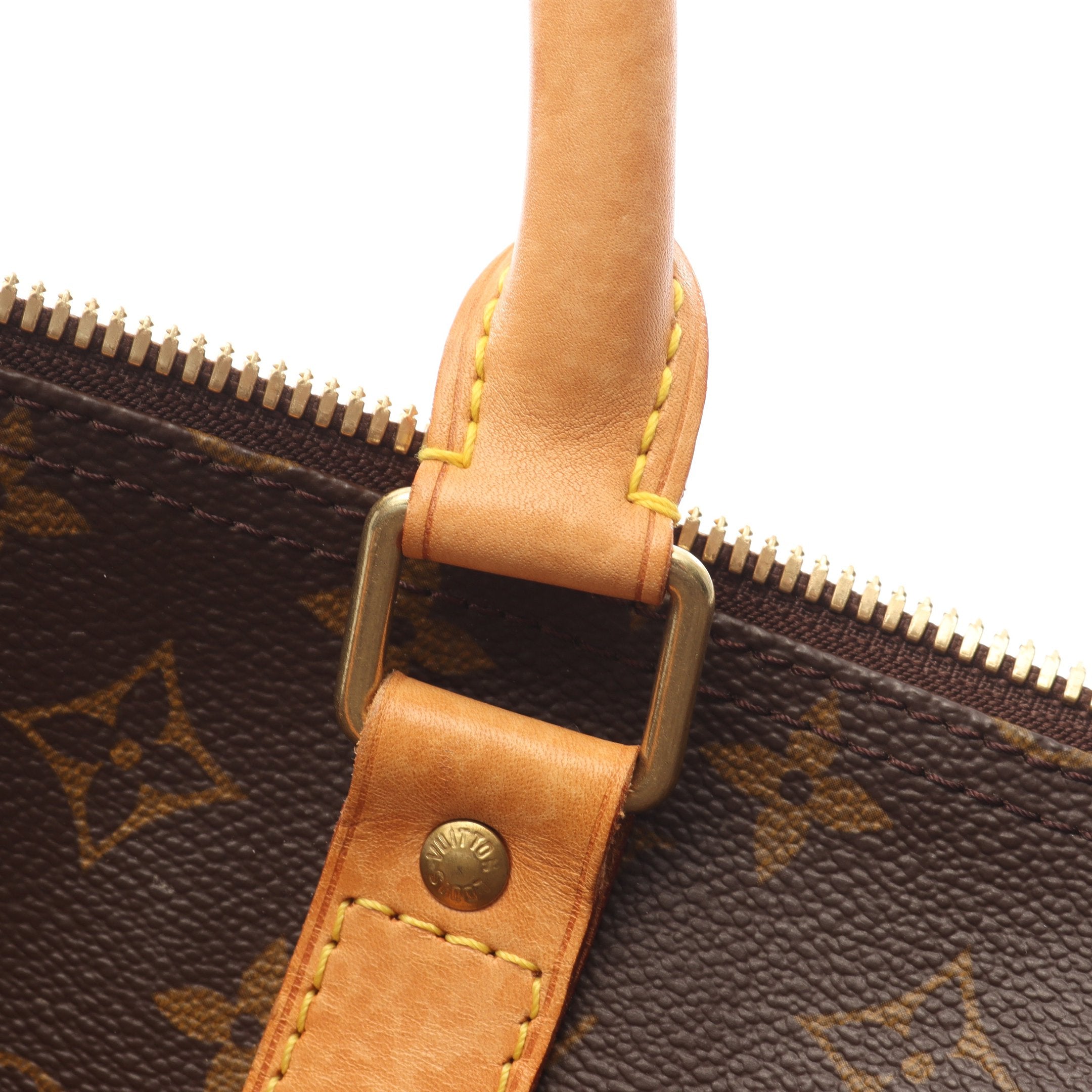 キーポル バンドリエール60 モノグラム ボストンバッグ PVC レザー