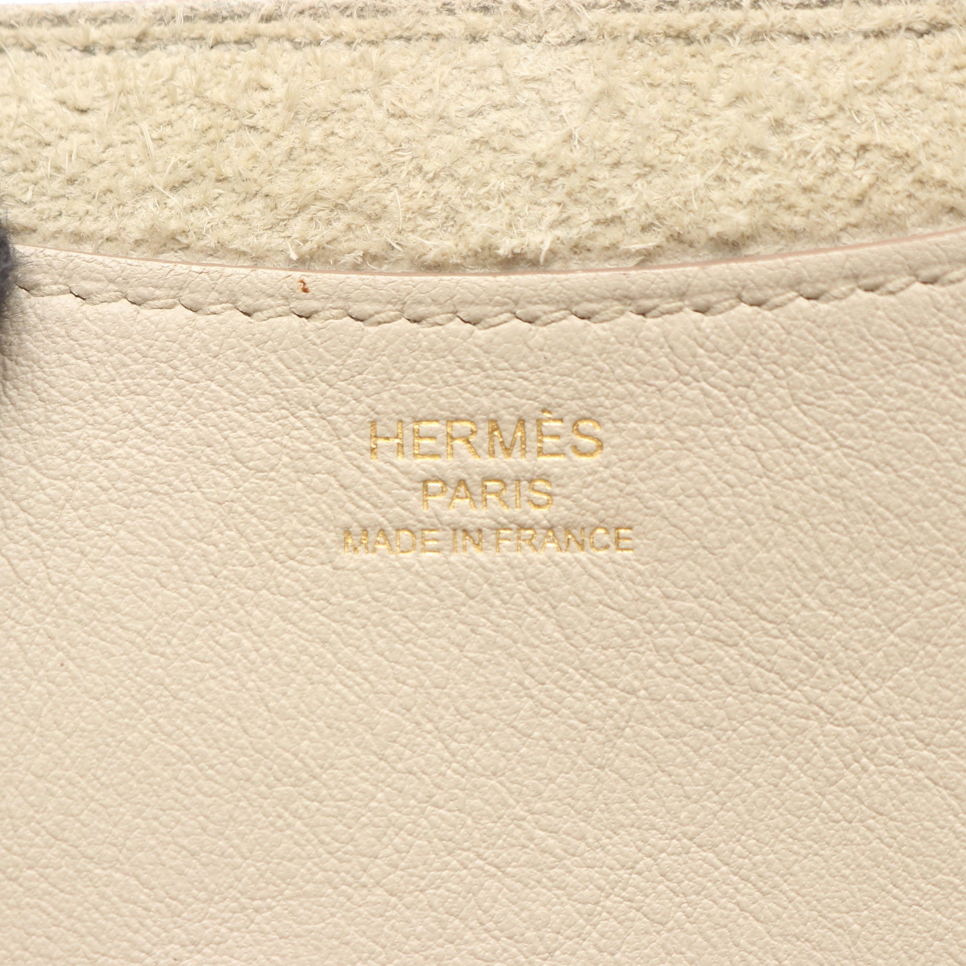 インザループ23 べトン ハンドバッグ トリヨンクレマンス ライトベージュ ゴールド金具 U刻印 エルメス バッグ HERMES