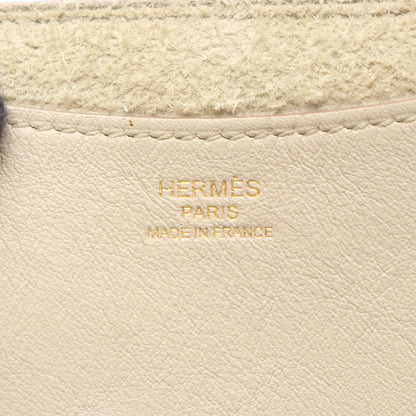 インザループ23 べトン ハンドバッグ トリヨンクレマンス ライトベージュ ゴールド金具 U刻印 エルメス バッグ HERMES