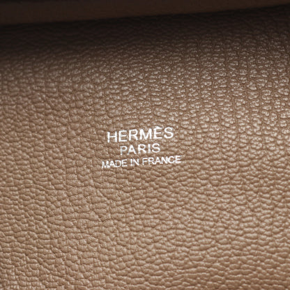 オムニバスPM エトゥープ ハンドバッグ トリヨンクレマンス グレーブラウン シルバー金具 □J刻印 エルメス バッグ HERMES