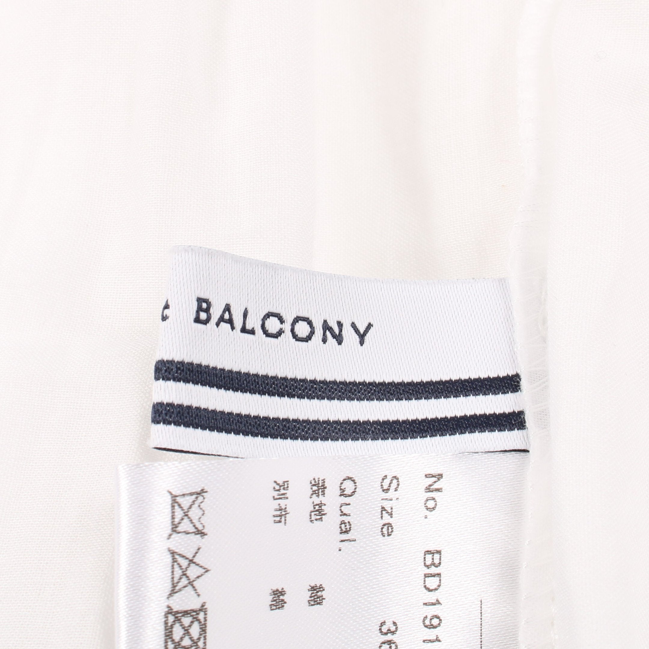 BALLERINA MAXI DRESS ワンピース 七分袖 コットン ホワイト