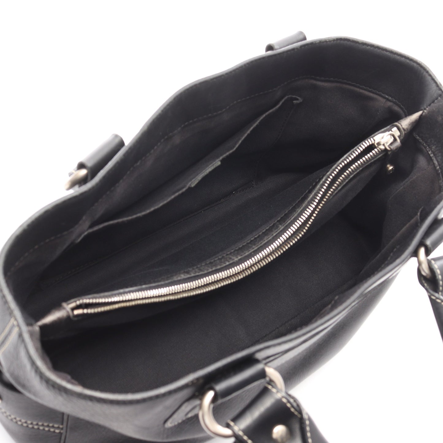 ブギーバッグ ハンドバッグ レザー ブラック セリーヌ バッグ CELINE