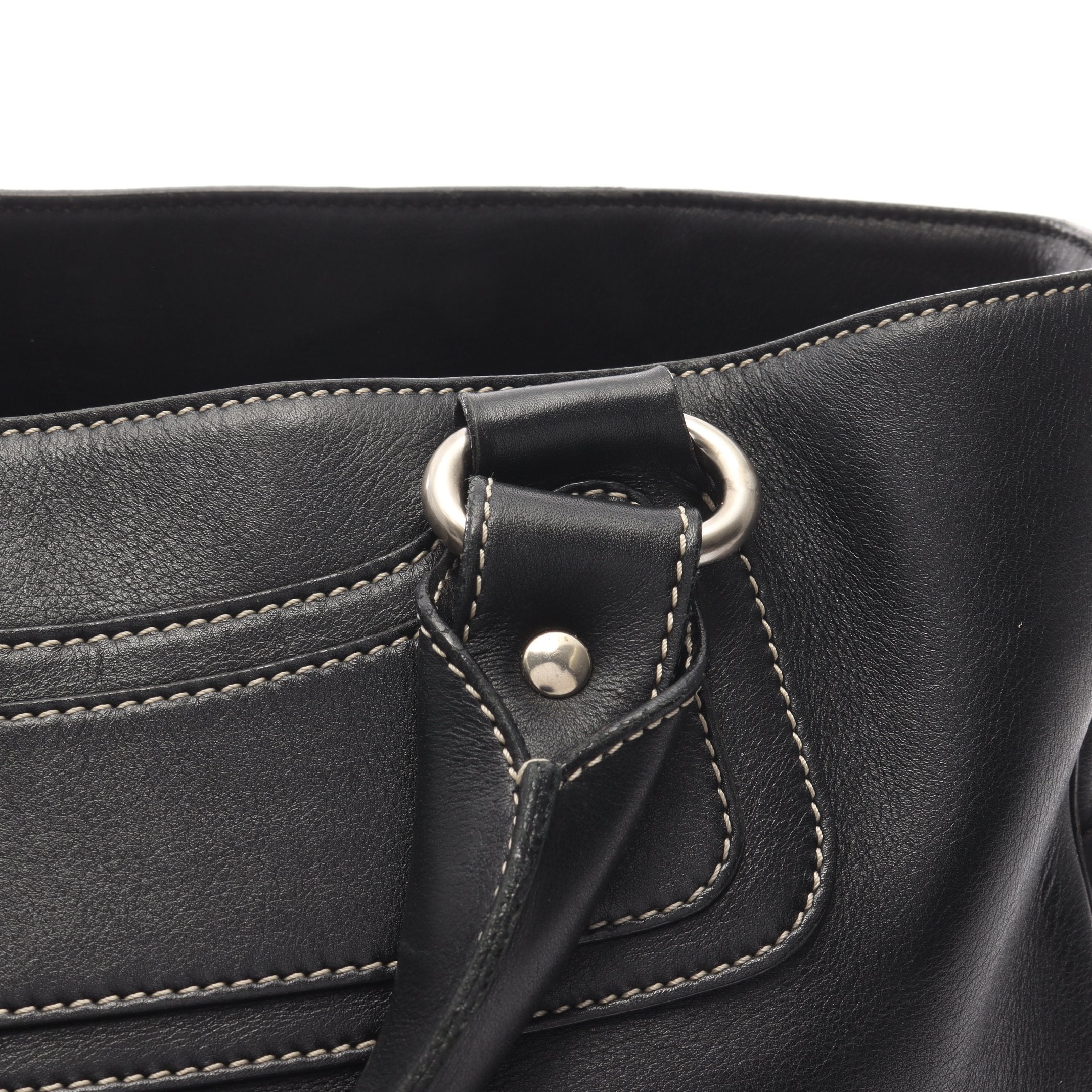 セリーヌ ハンドバッグ ブギーバック 黒 中古・古着通販CELINE 