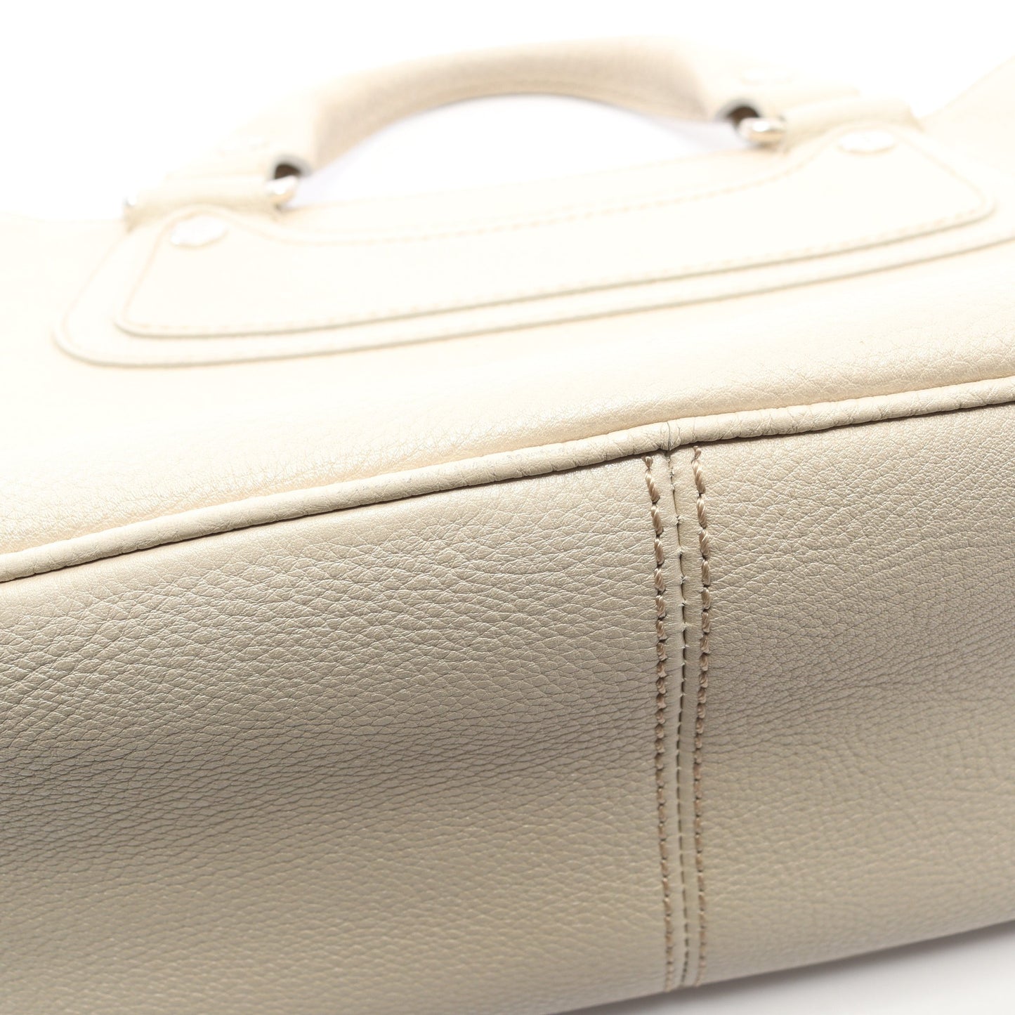 ブギーバッグ ハンドバッグ レザー オフホワイト セリーヌ バッグ CELINE