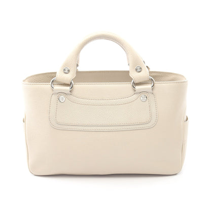 ブギーバッグ ハンドバッグ レザー オフホワイト セリーヌ バッグ CELINE