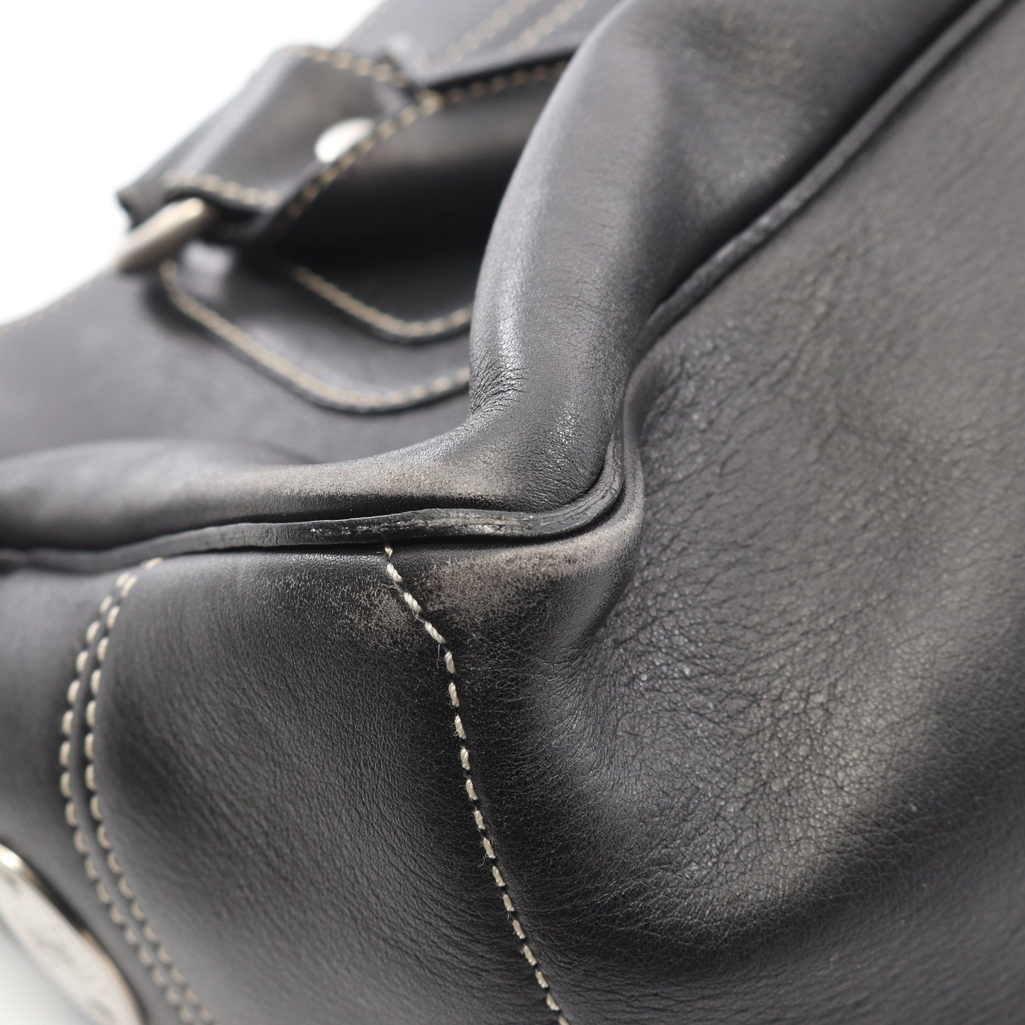 ブギーバッグ ハンドバッグ レザー ブラック セリーヌ バッグ CELINE