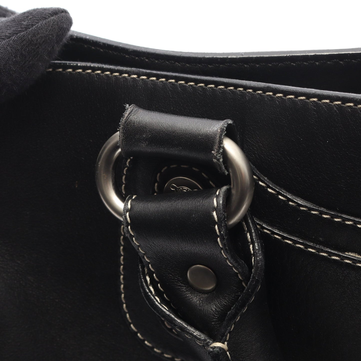 ブギーバッグ ハンドバッグ レザー ブラック セリーヌ バッグ CELINE