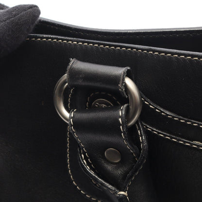 ブギーバッグ ハンドバッグ レザー ブラック セリーヌ バッグ CELINE