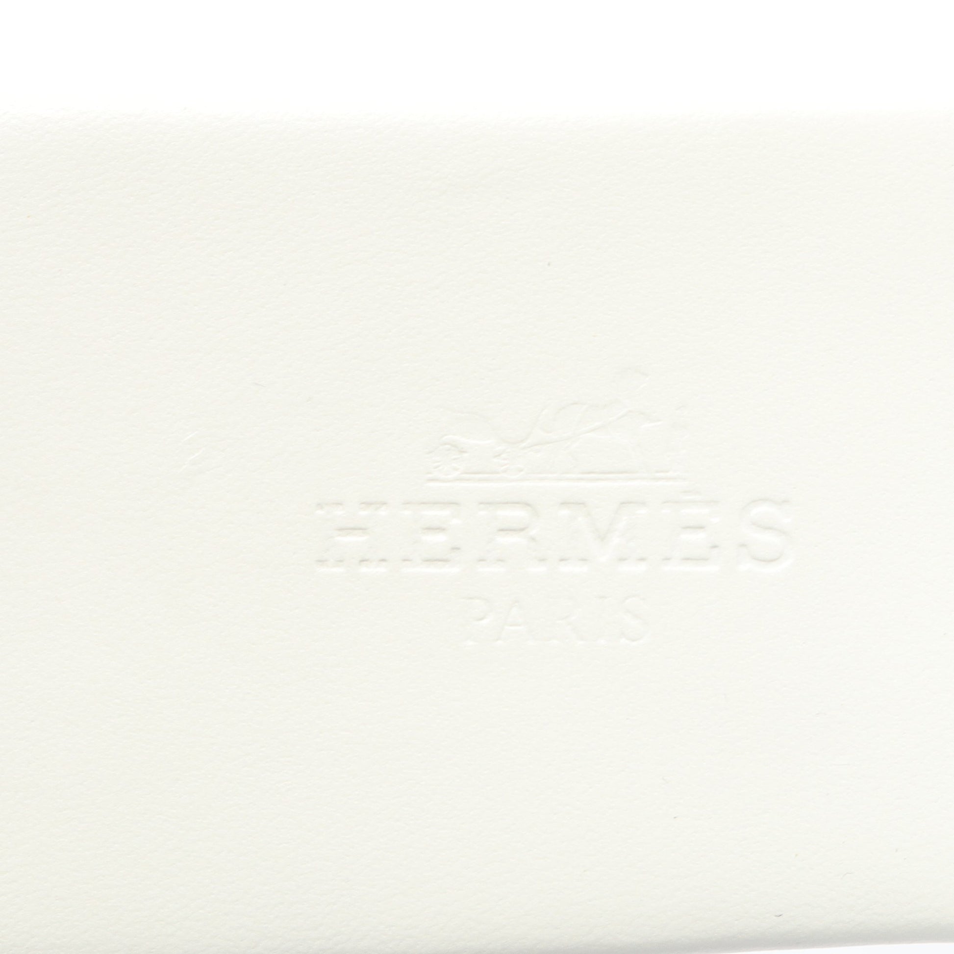 ギャラリー トングサンダル レザー ホワイト エルメス シューズ HERMES
