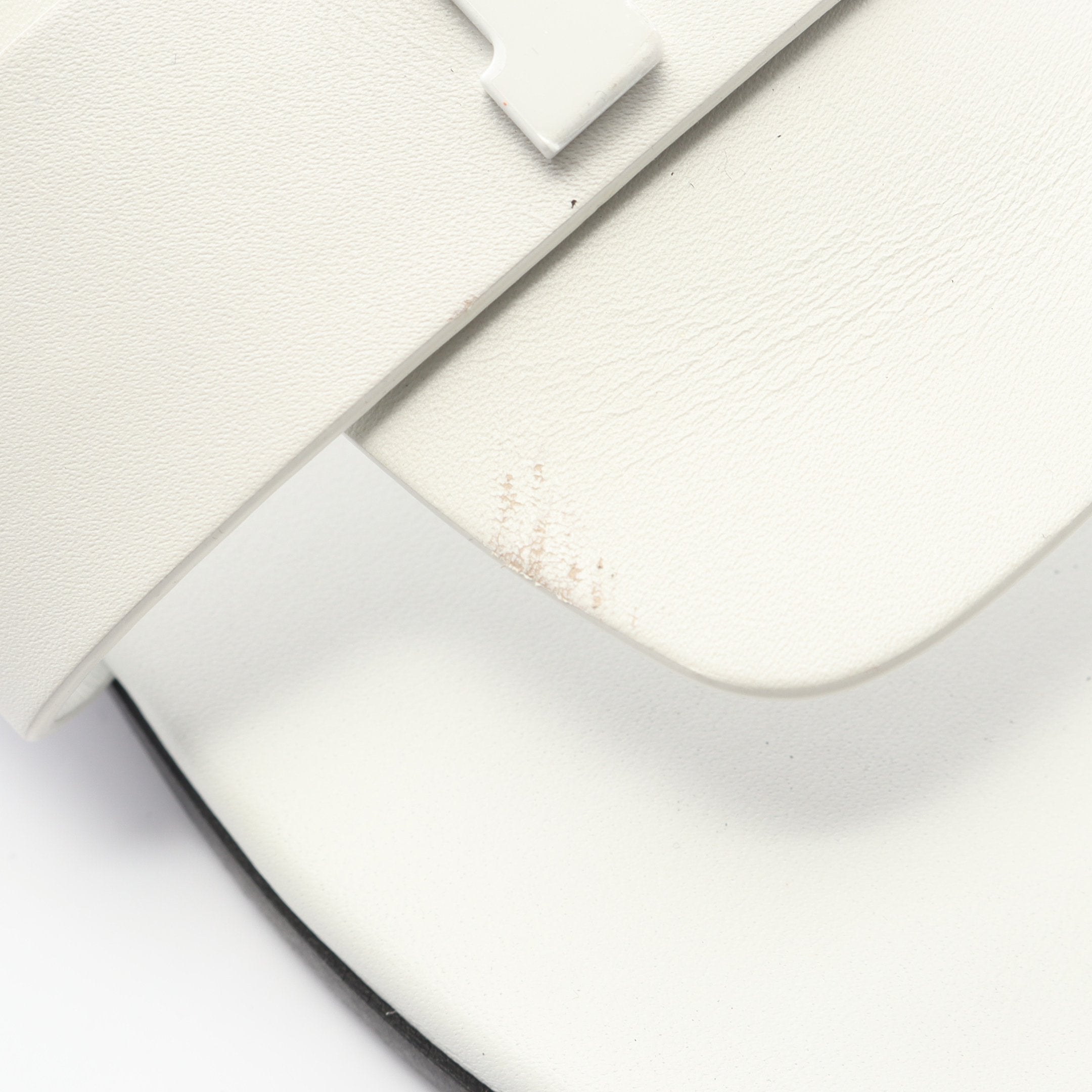 ギャラリー トングサンダル レザー ホワイト エルメス – RECLO
