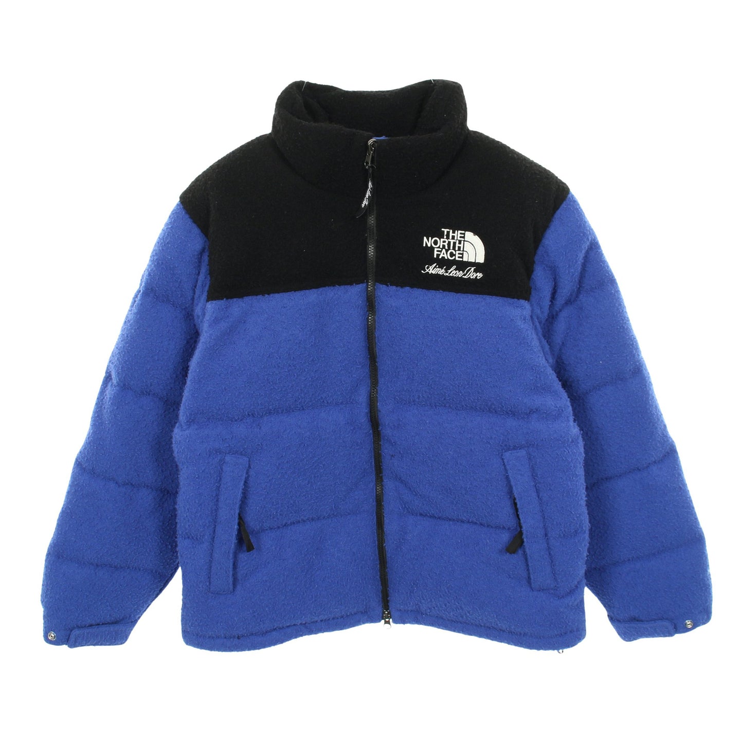 THE NORTH FACE × AIME LEON DORE カセンティーノヌプシジャケット ダウンジャケット ウール ブルー ブラック ザノースフェイス アウター THE NORTH FACE