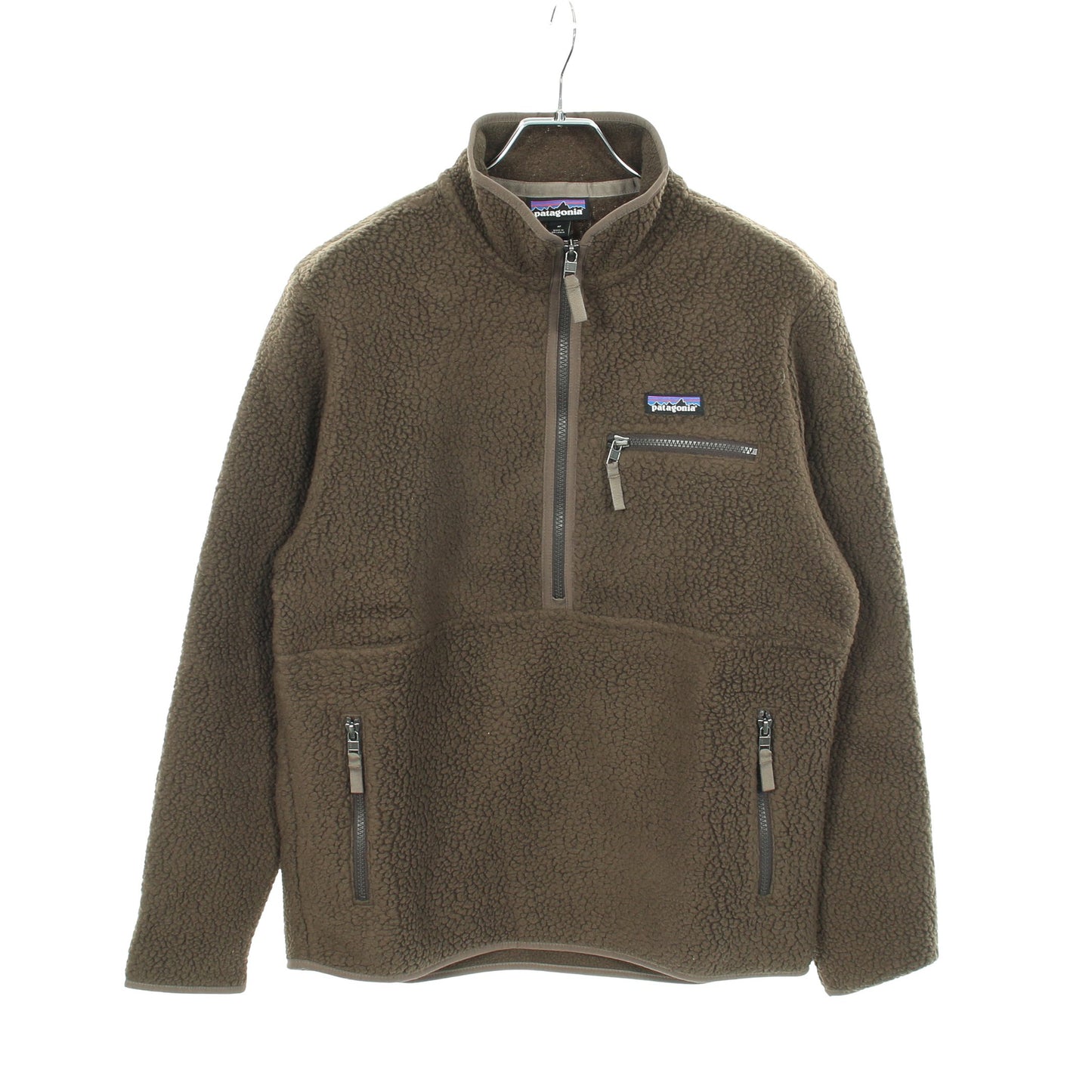 WOMENS RETRO PILE MARSUPIAL フリースジャケット プルオーバー トップス カーキブラウン 25AW パタゴニア トップス patagonia
