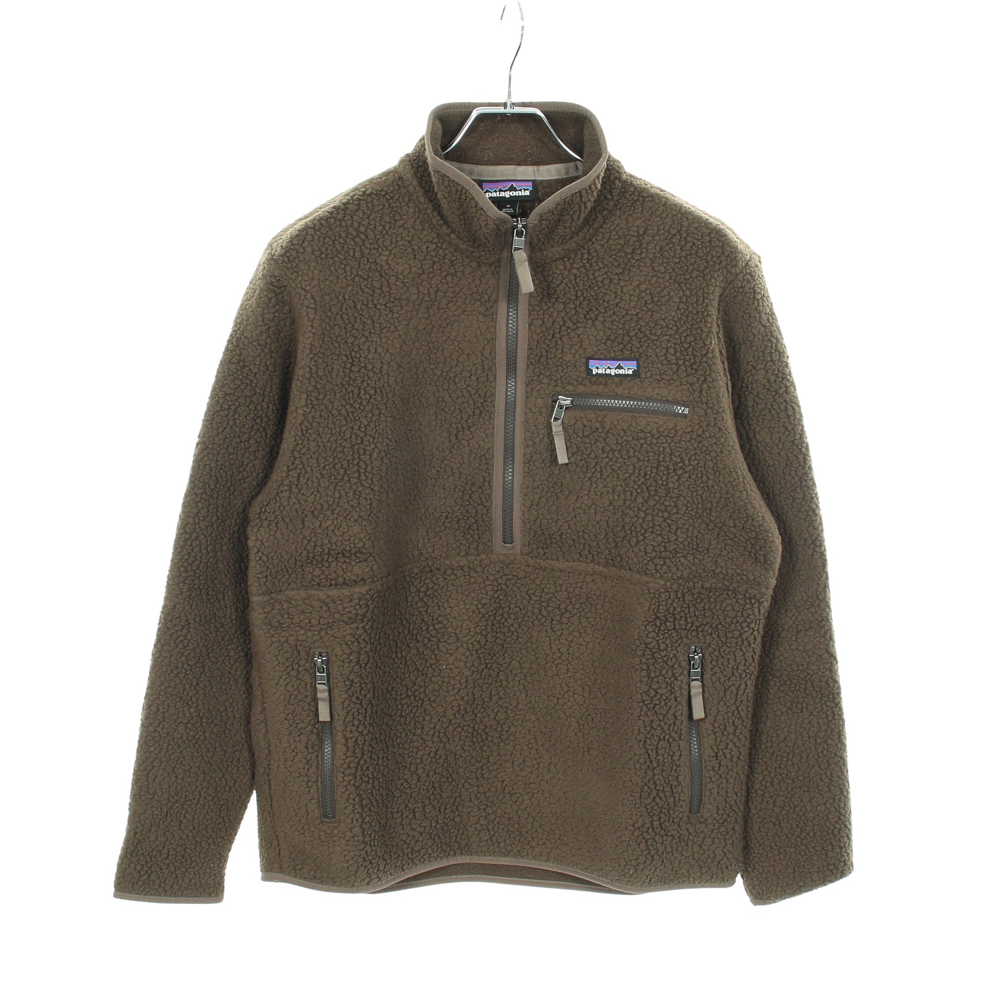 WOMENS RETRO PILE MARSUPIAL フリースジャケット プルオーバー トップス カーキブラウン 25AW パタゴニア トップス patagonia
