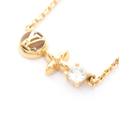 プティ ルイ ネックレス GP ラインストーン ゴールド クリア ルイヴィトン アクセサリー LOUIS VUITTON