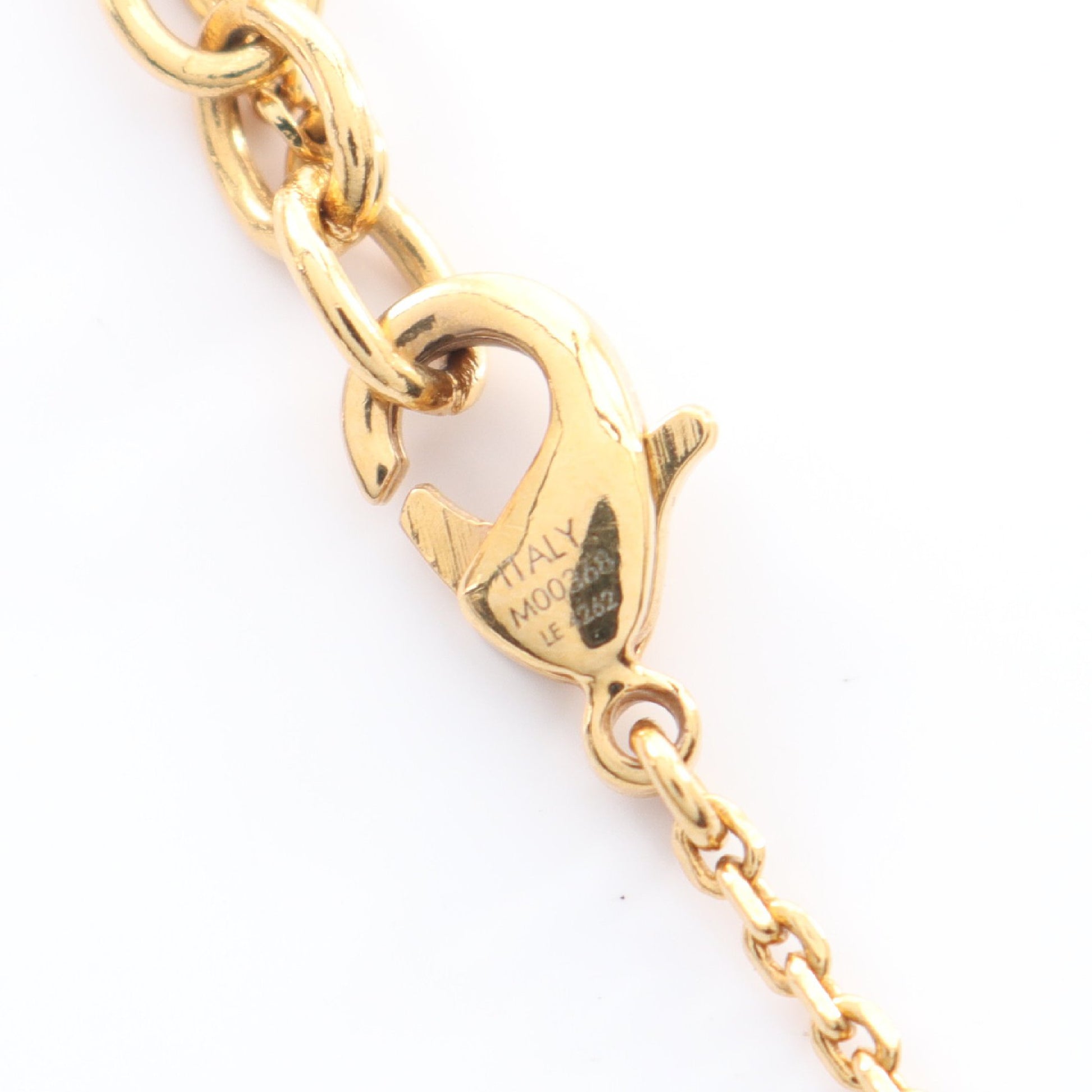 プティ ルイ ネックレス GP ラインストーン ゴールド クリア ルイヴィトン アクセサリー LOUIS VUITTON