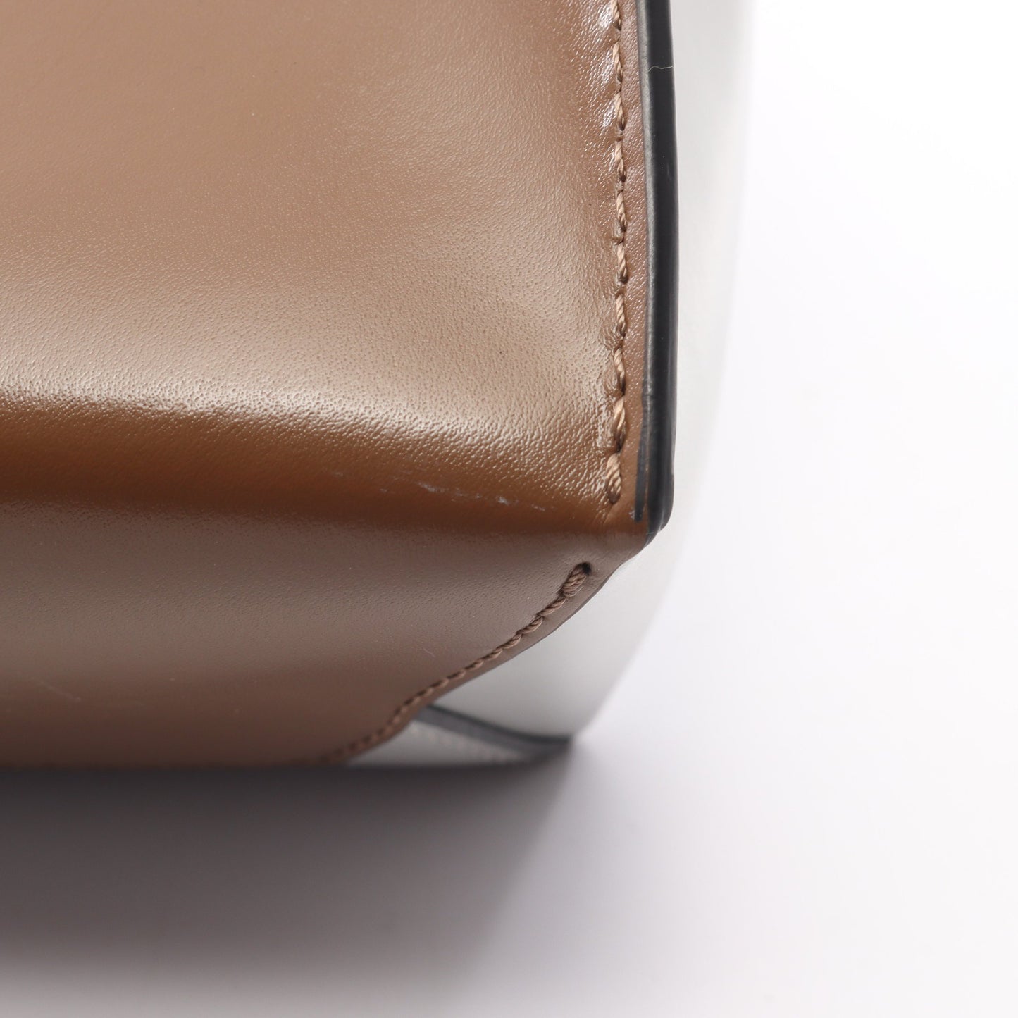 MUSEO ミュゼオ ハンドバッグ トートバッグ レザー ブラウン ライトグレー ブラック 2WAY マルニ バッグ MARNI