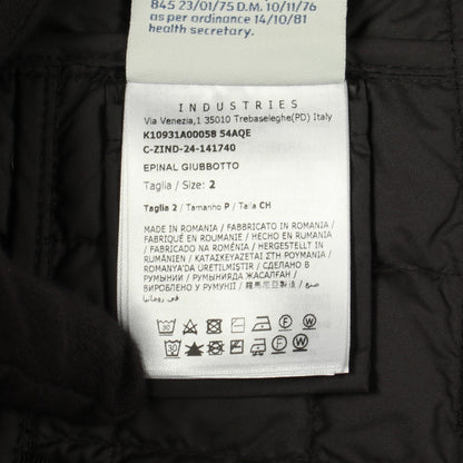 EPINAL ダウンジャケット キルティングジャケット ブラック モンクレール