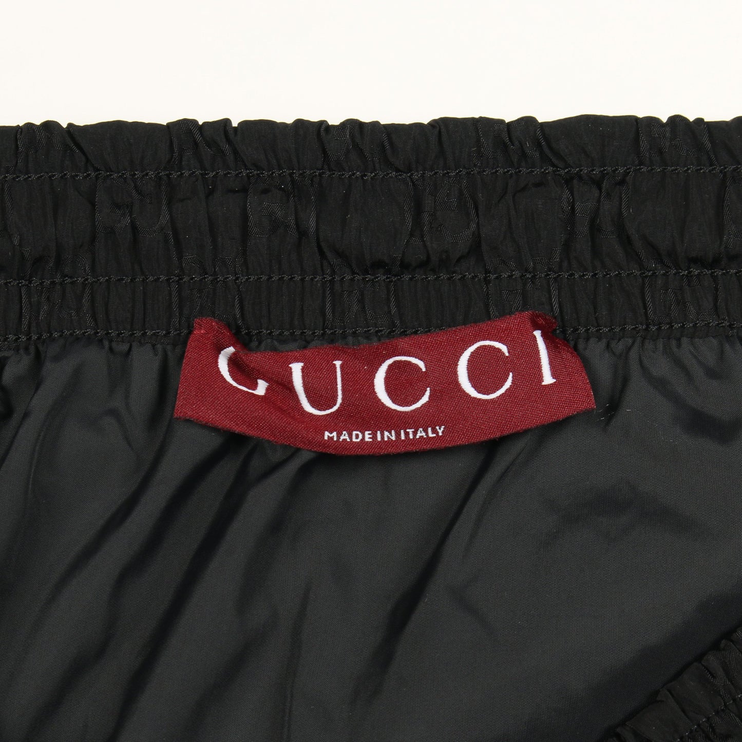 GGナイロン スカート ナイロン ブラック グッチ ボトムス GUCCI