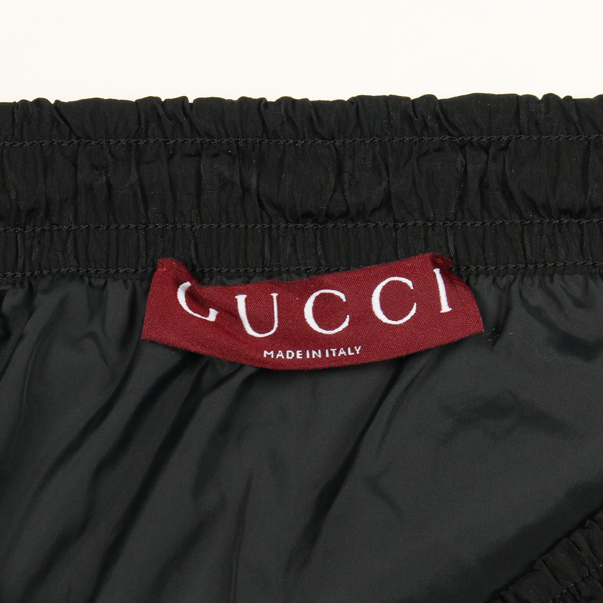 GGナイロン スカート ナイロン ブラック グッチ ボトムス GUCCI