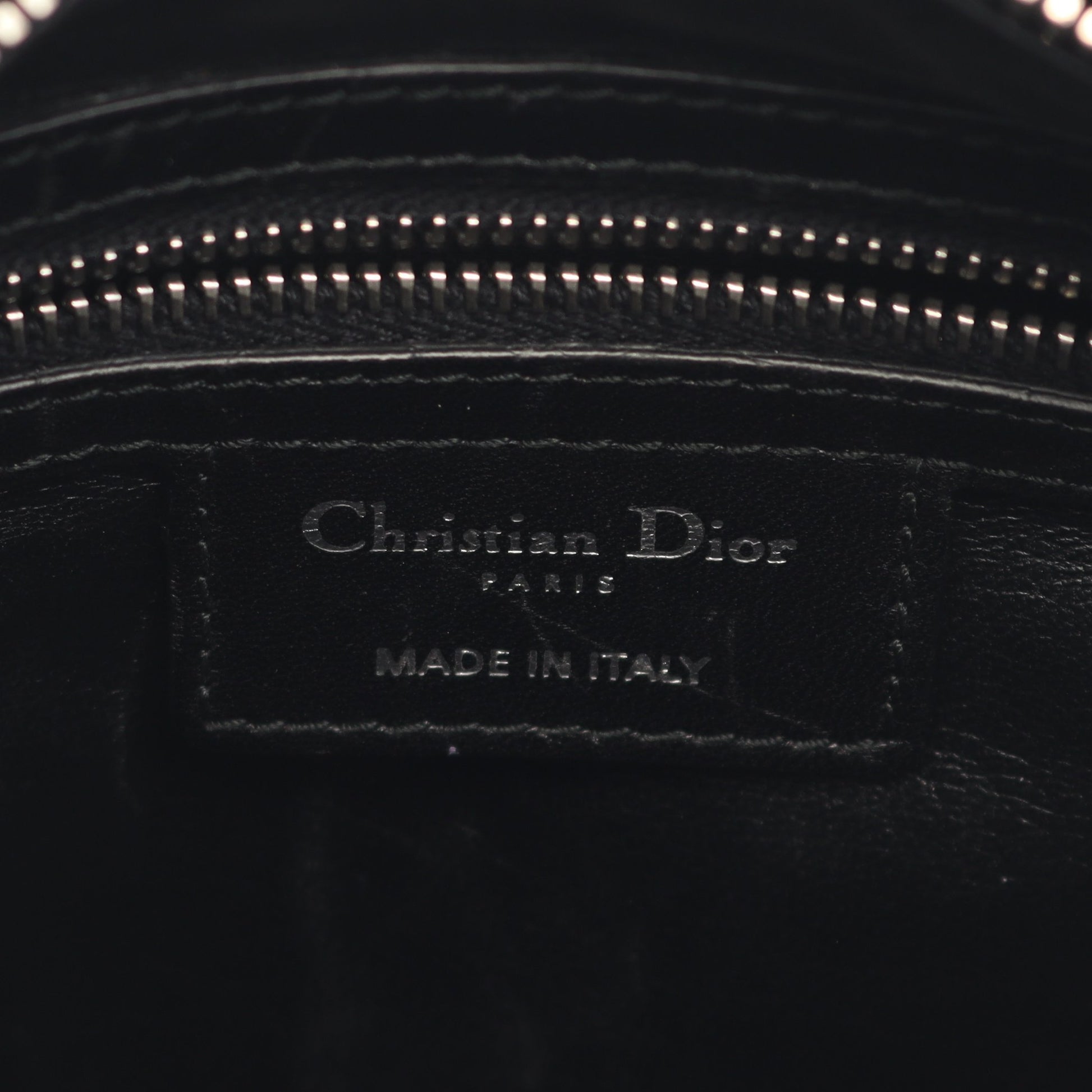 LADY DIOR レディディオール ハンドバッグ ラムスキン ブラック 2WAY クリスチャンディオール バッグ Christian Dior