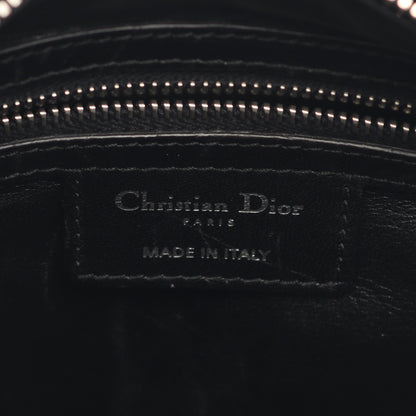 LADY DIOR レディディオール ハンドバッグ ラムスキン ブラック 2WAY クリスチャンディオール バッグ Christian Dior