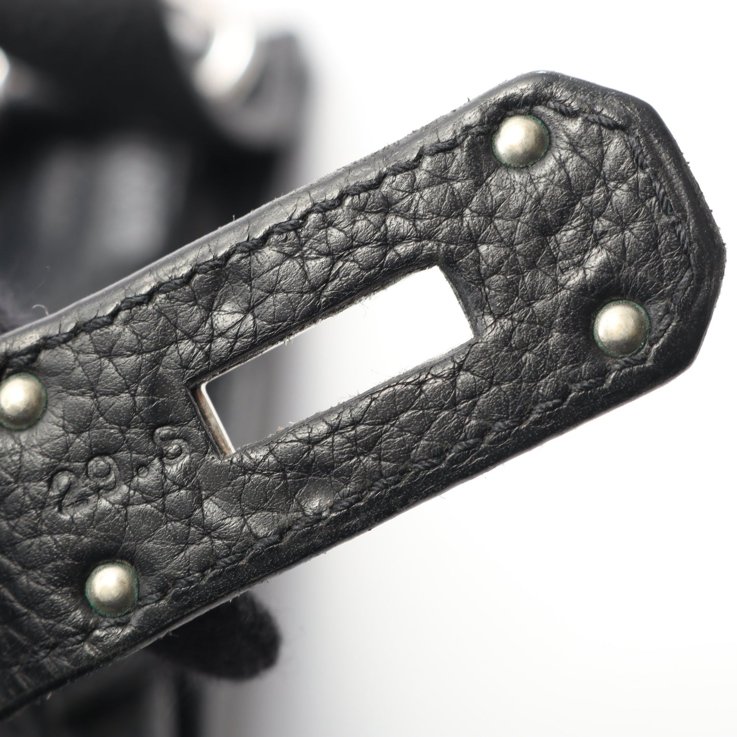 ジプシエール34 ショルダーバッグ トリヨンクレマンス ブラック シルバー金具 □L刻印 エルメス バッグ HERMES