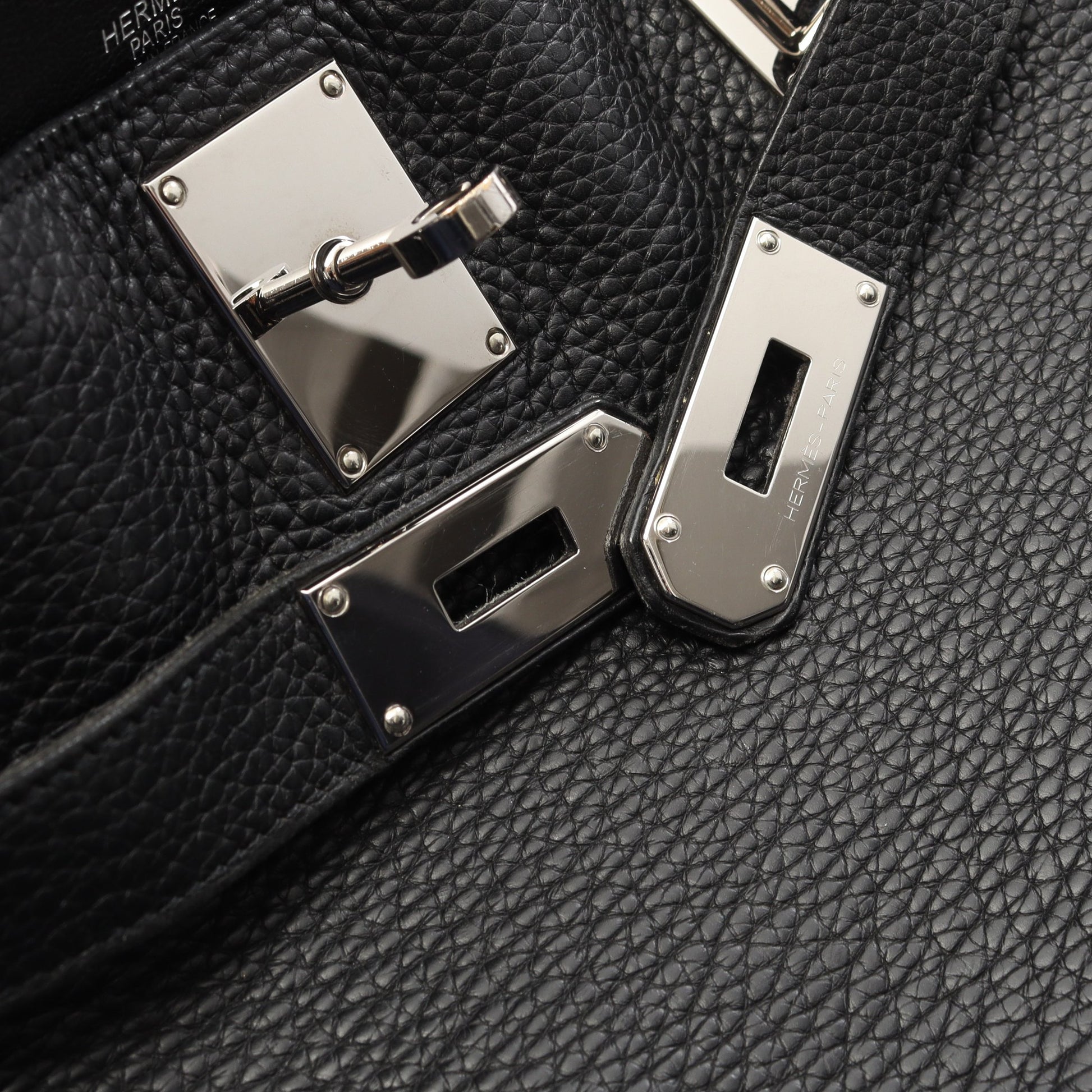 ジプシエール34 ショルダーバッグ トリヨンクレマンス ブラック シルバー金具 □L刻印 エルメス バッグ HERMES