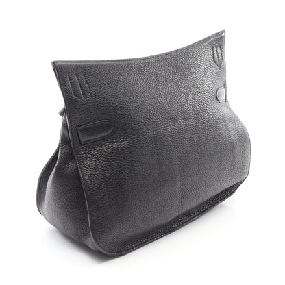 ジプシエール34 ショルダーバッグ トリヨンクレマンス ブラック シルバー金具 □L刻印 エルメス バッグ HERMES