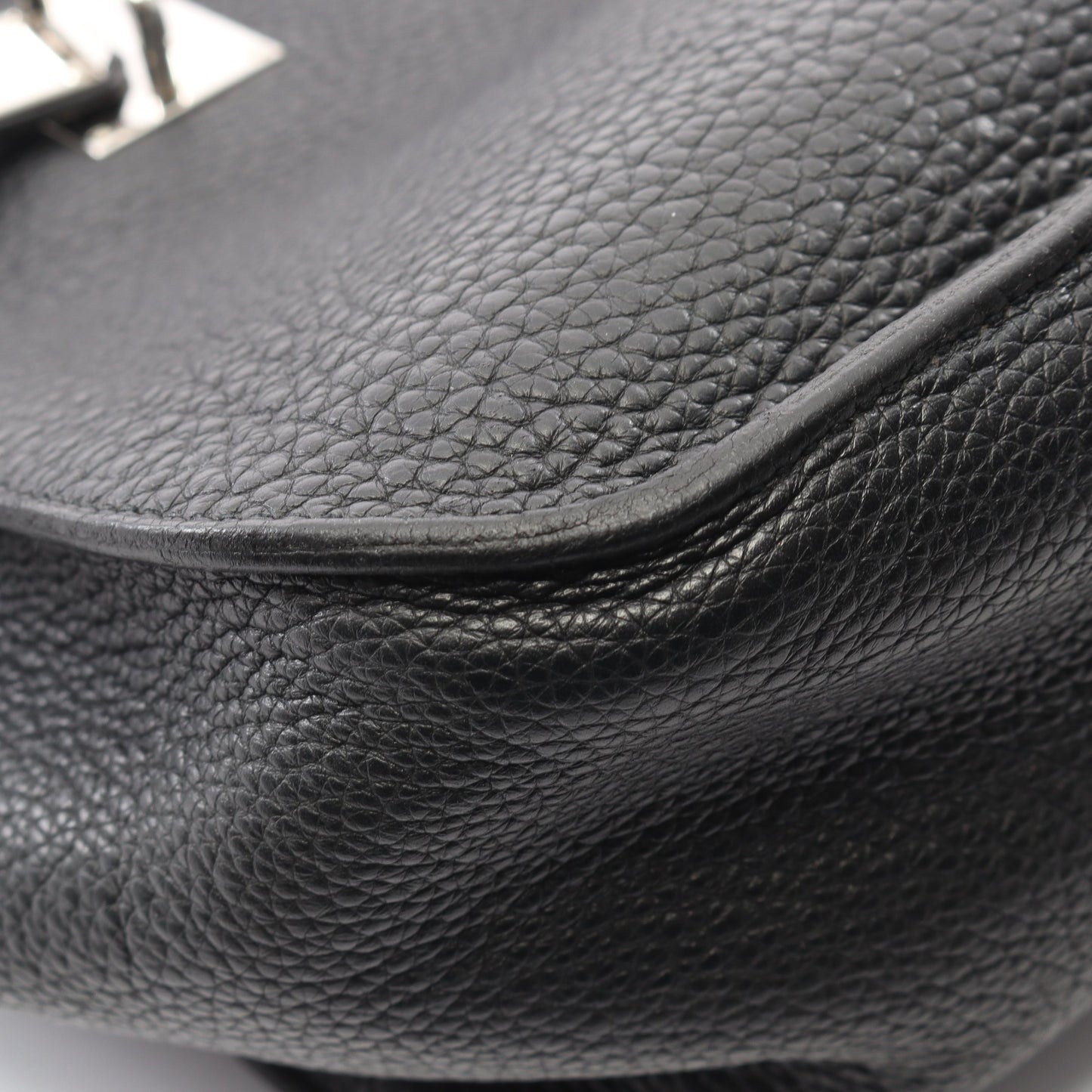 ジプシエール34 ショルダーバッグ トリヨンクレマンス ブラック シルバー金具 □L刻印 エルメス バッグ HERMES