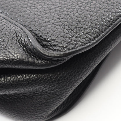 ジプシエール34 ショルダーバッグ トリヨンクレマンス ブラック シルバー金具 □L刻印 エルメス バッグ HERMES