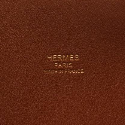ボリード1923 25 ゴールド ハンドバッグ ヴォーエプソン ブラウン ゴールド金具 2WAY K刻印 エルメス バッグ HERMES