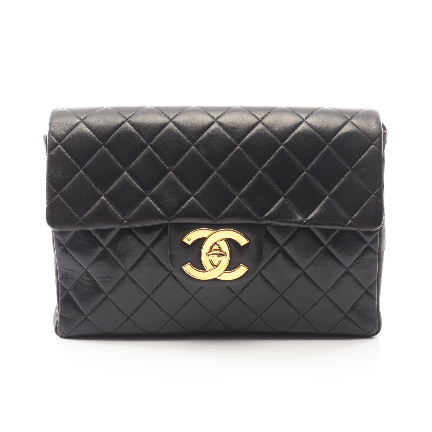 マトラッセ バックパック リュックサック ラムスキン ブラック ゴールド金具 シャネル バッグ CHANEL