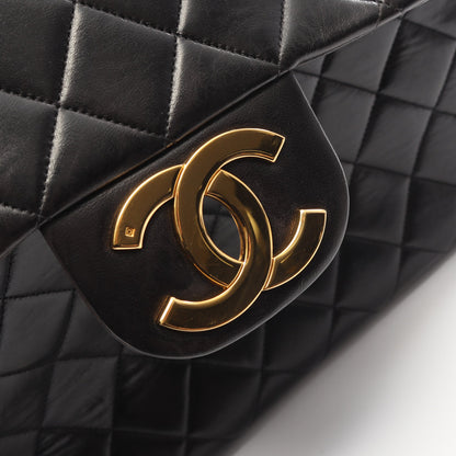 マトラッセ バックパック リュックサック ラムスキン ブラック ゴールド金具 シャネル バッグ CHANEL
