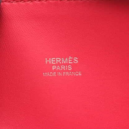 ボリード27 ローズエクストリーム ハンドバッグ ヴォーエプソン ピンク シルバー金具 2WAY D刻印 エルメス バッグ HERMES
