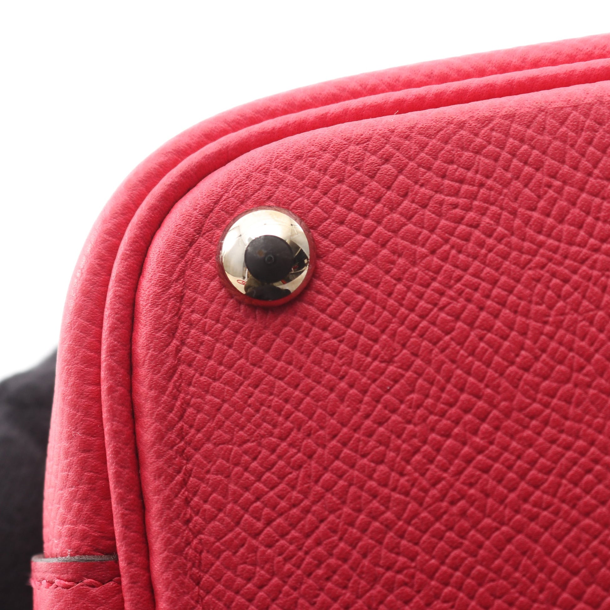 ボリード27 ローズエクストリーム ハンドバッグ ヴォーエプソン ピンク シルバー金具 2WAY D刻印 エルメス バッグ HERMES