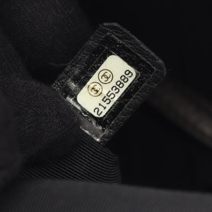 マトラッセ バックパック リュックサック カーフスキン ダークグレー アンティークシルバー金具 シャネル バッグ CHANEL