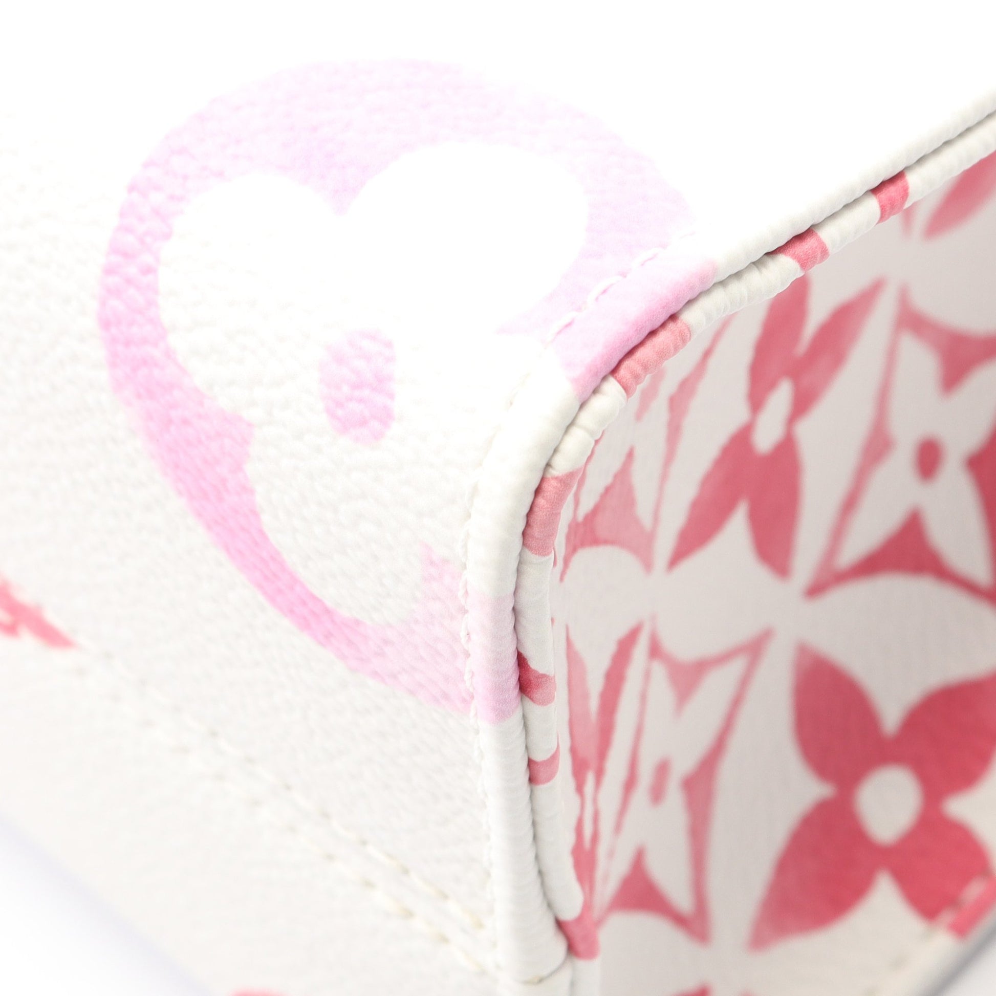 オンザゴー PM LV バイザプール モノグラムジャイアント ハンドバッグ PVC オフホワイト 2WAY ルイヴィトン バッグ LOUIS VUITTON