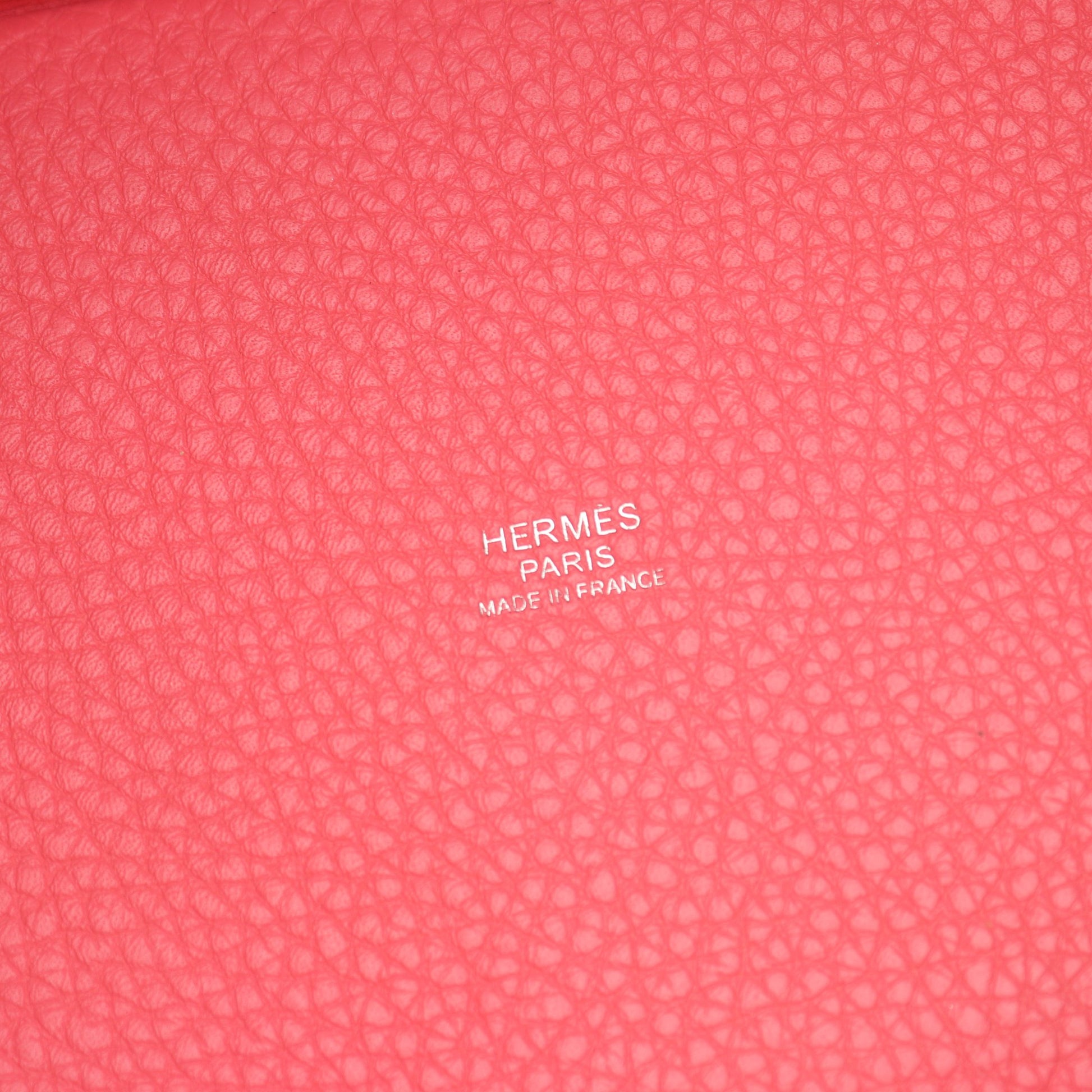 ピコタンロックPM ローズアザレ ハンドバッグ トリヨンクレマンス ピンク シルバー金具 Y刻印 エルメス バッグ HERMES