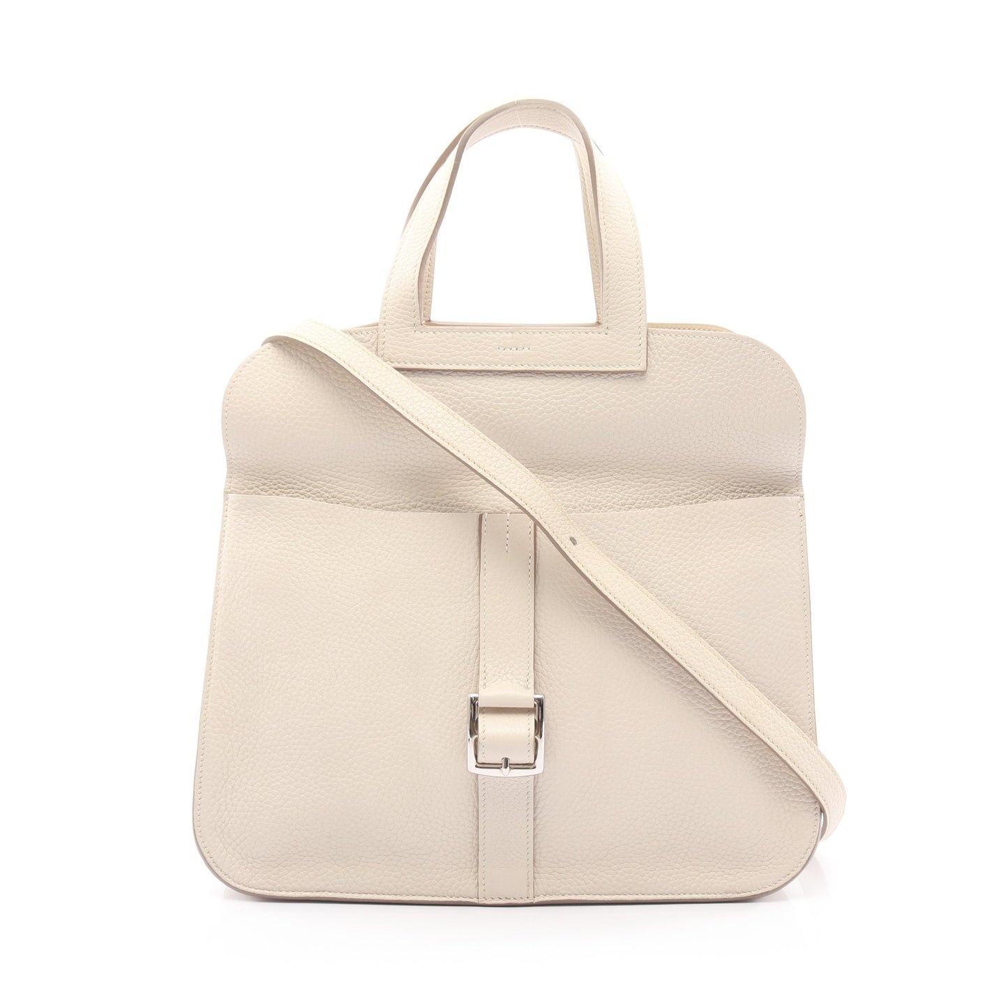 アルザン31 ハンドバッグ トリヨンクレマンス アイボリー シルバー金具 2WAY T刻印 エルメス バッグ HERMES